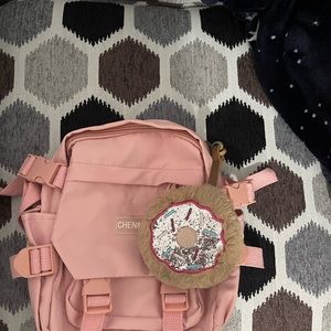 Beautiful pink backpack new never worn
